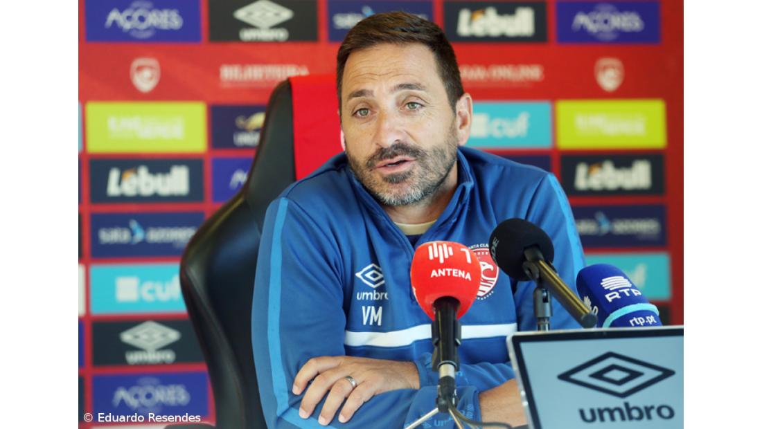 Vasco Matos promete boa resposta do Santa Clara após derrota