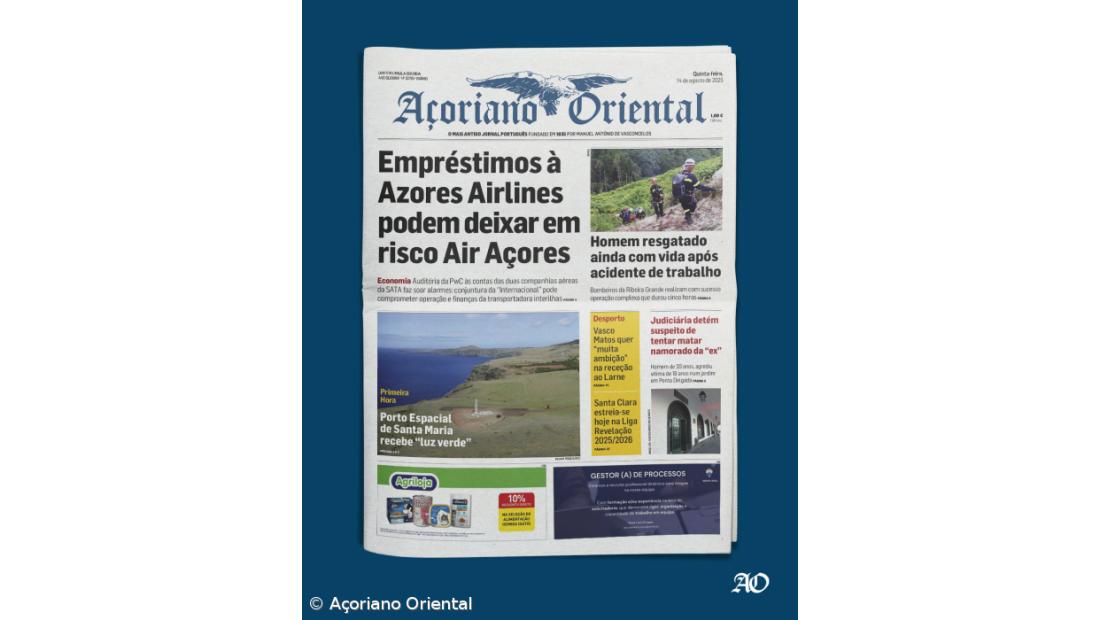 Capa AO 14 agosto 2025