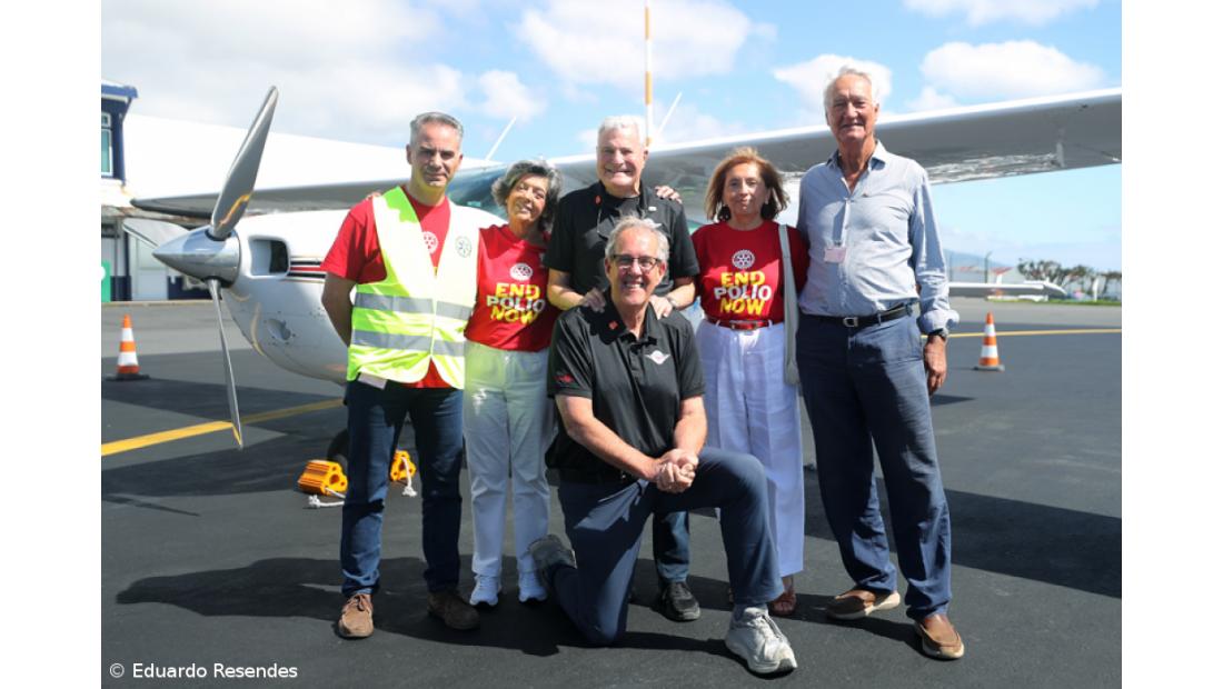 Pilotos americanos atravessam Atlântico em monomotor e fazem escala inédita em Ponta Delgada – Imagem 6