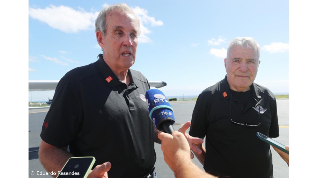 Pilotos americanos atravessam Atlântico em monomotor e fazem escala inédita em Ponta Delgada – Imagem 7