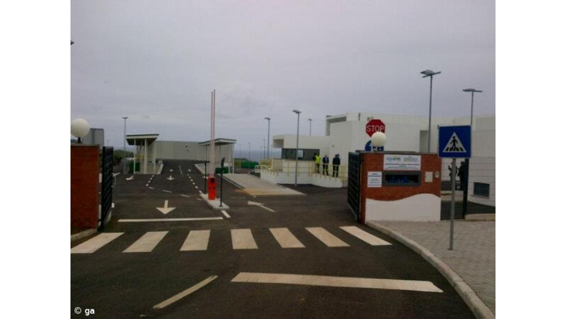 Dominado incêndio no Centro de Processamento de Resíduos da Ilha Graciosa 