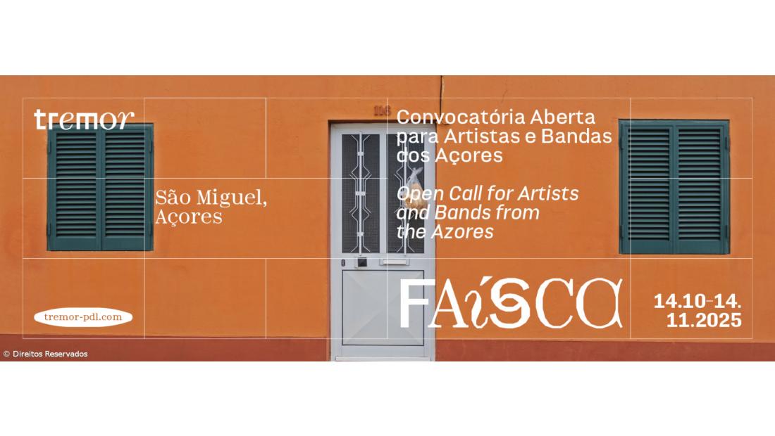 Tremor lança convocatória aberta para Artistas e Bandas