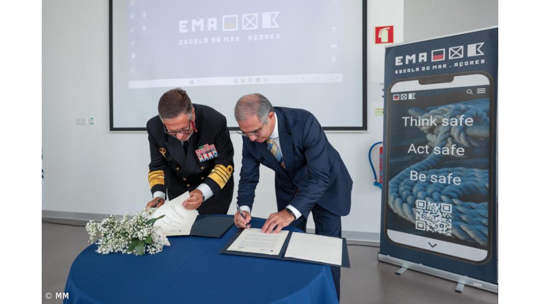 Açores e Marinha estabelecem bases para operação do navio Azores Ocean