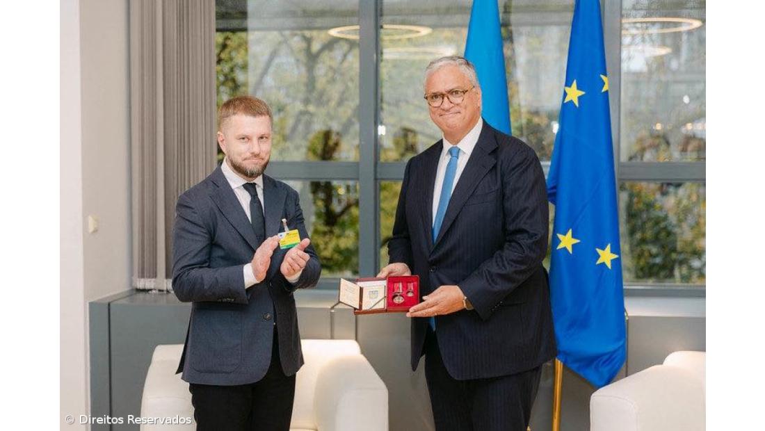 Vasco Cordeiro agraciado com a Ordem de Mérito da Ucrânia