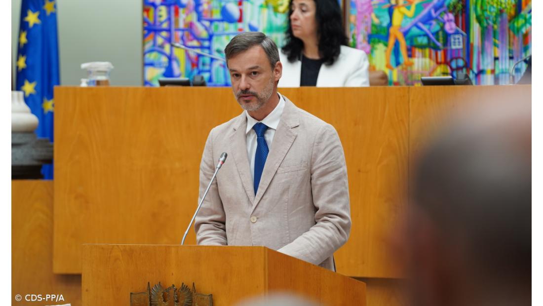CDS-PP/Açores saúda "coragem política" que fez aumentar competitividade da Terceira