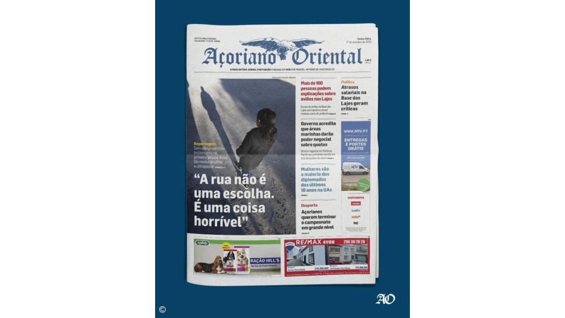 “A rua não é uma escolha. É uma coisa horrível”