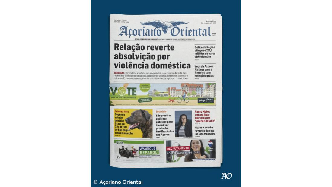Capa AO 3 novembro 2025