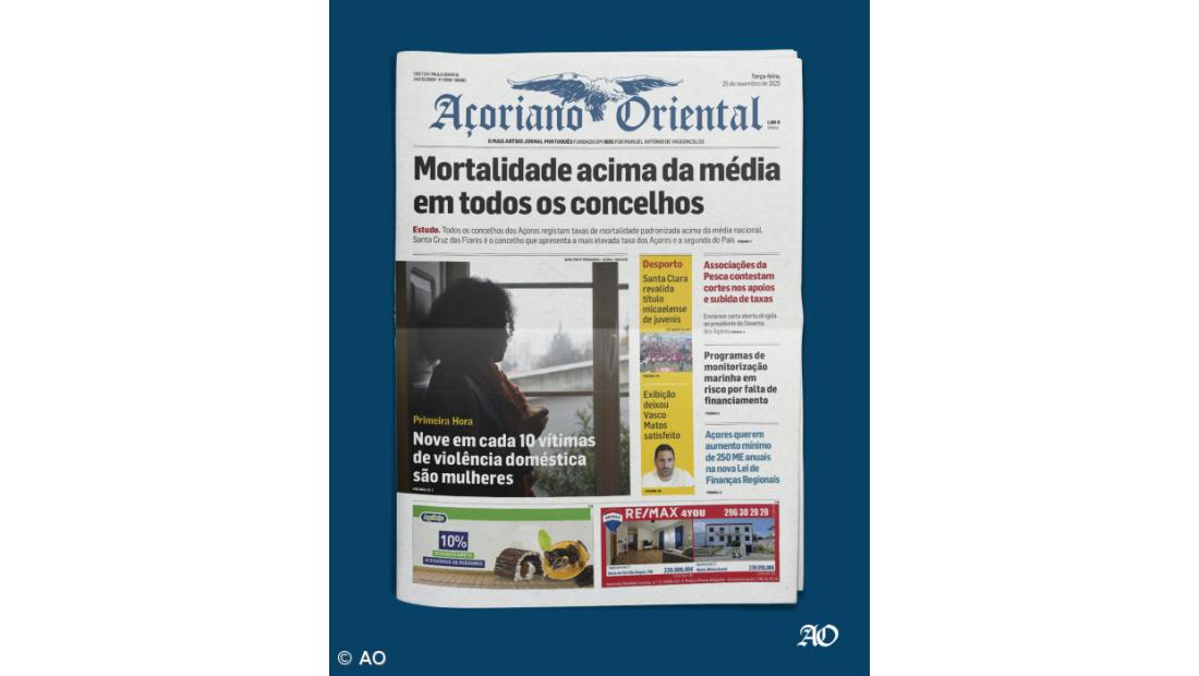 Mortalidade acima da média em todos os concelhos