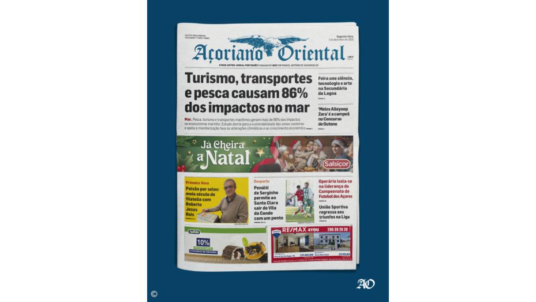 Turismo, transportes e pesca causam 86% dos impactos no mar