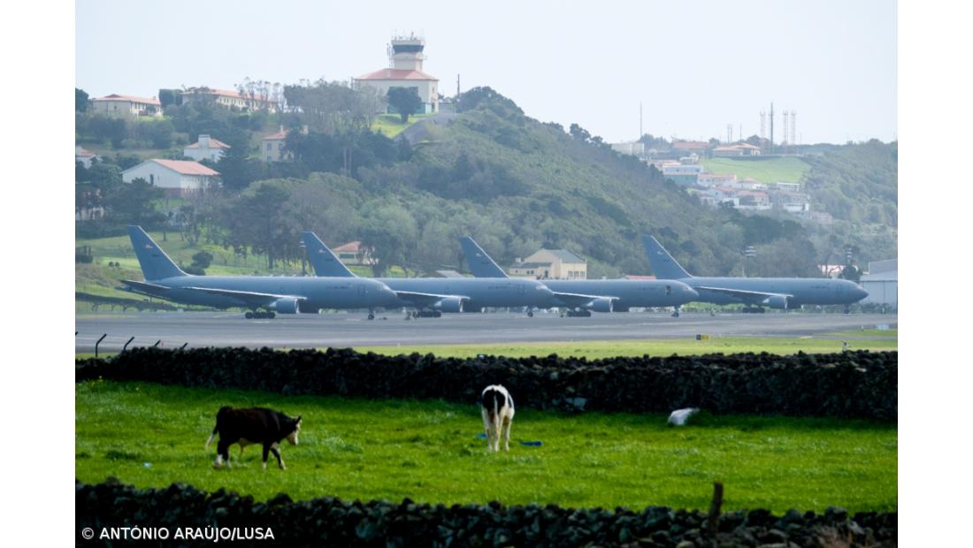 Base das Lajes com maior movimentação de aeronaves norte-americanas  – Imagem 3