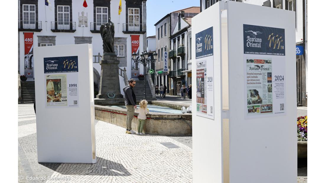Exposição de capas do Açoriano Oriental conta história desde 1835 (Com fotos)  – Imagem 2