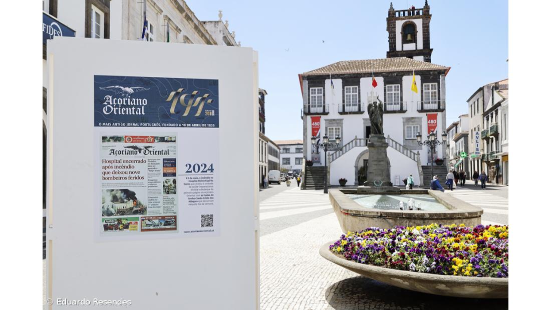 Exposição de capas do Açoriano Oriental conta história desde 1835 (Com fotos)  – Imagem 3