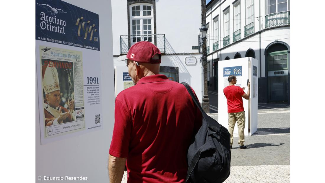 Exposição de capas do Açoriano Oriental conta história desde 1835 (Com fotos)  – Imagem 8