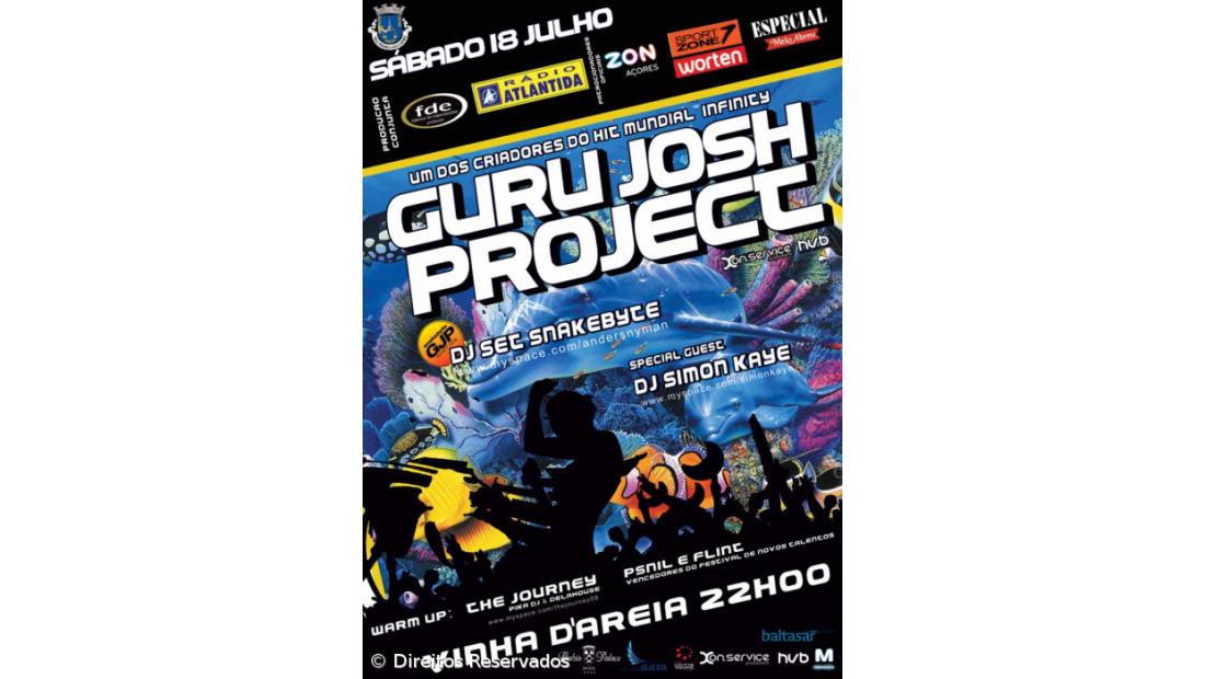 Guru Josh Project na Vinha d'Areia 