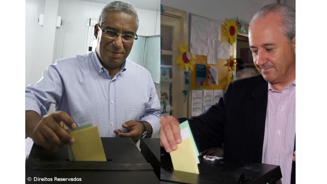 António Costa ganha em Lisboa e Rui Rio no Porto