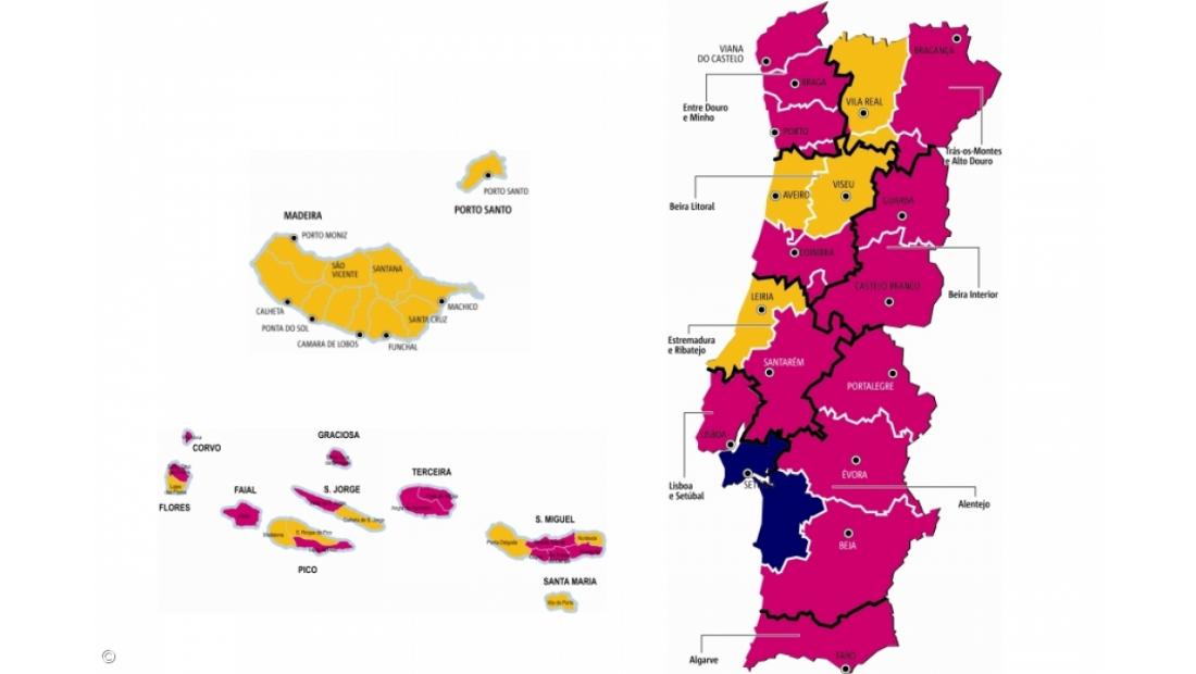 PSD ganha em câmaras, mas PS vence em votos