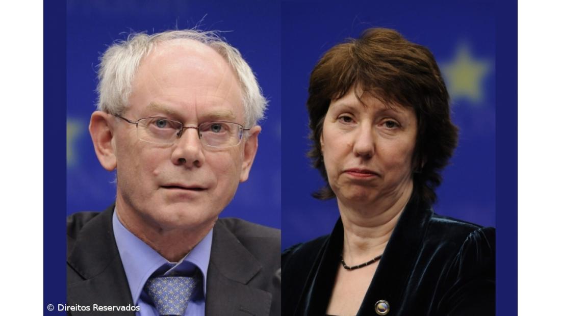  Van Rompuy e Catherine Ashton designados para novos cargos europeus
