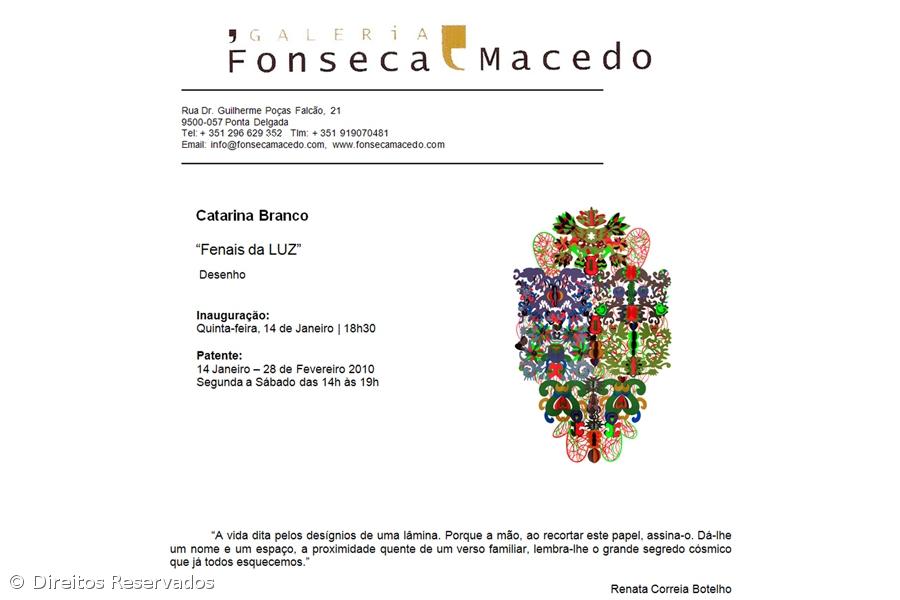 Exposição "Fenais da LUZ" na Galeria Fonseca Macedo – Imagem 1