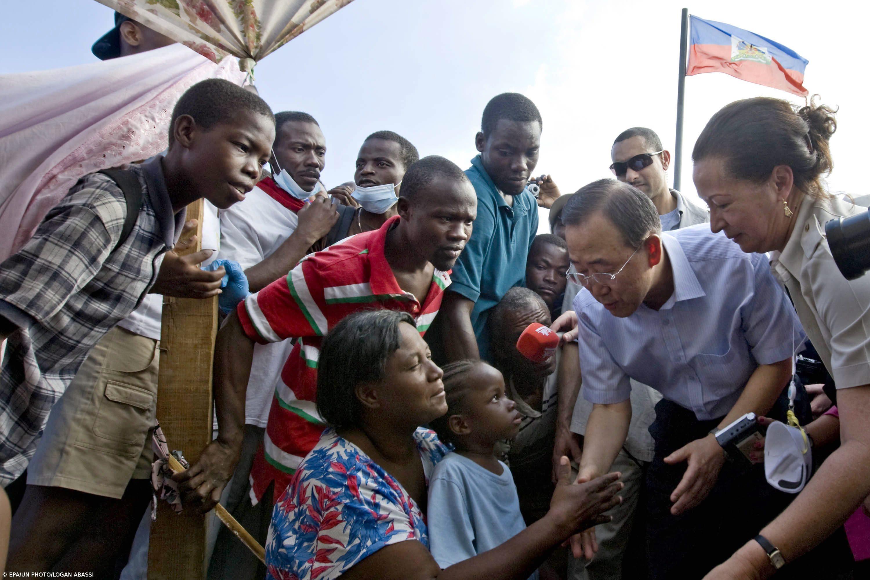 Ban Ki-moom pede reforço da missão de paz no Haiti – Imagem 1