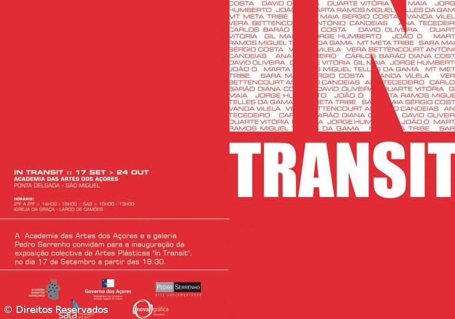 "In Transit" patente na Academia de Artes dos Açores – Imagem 1