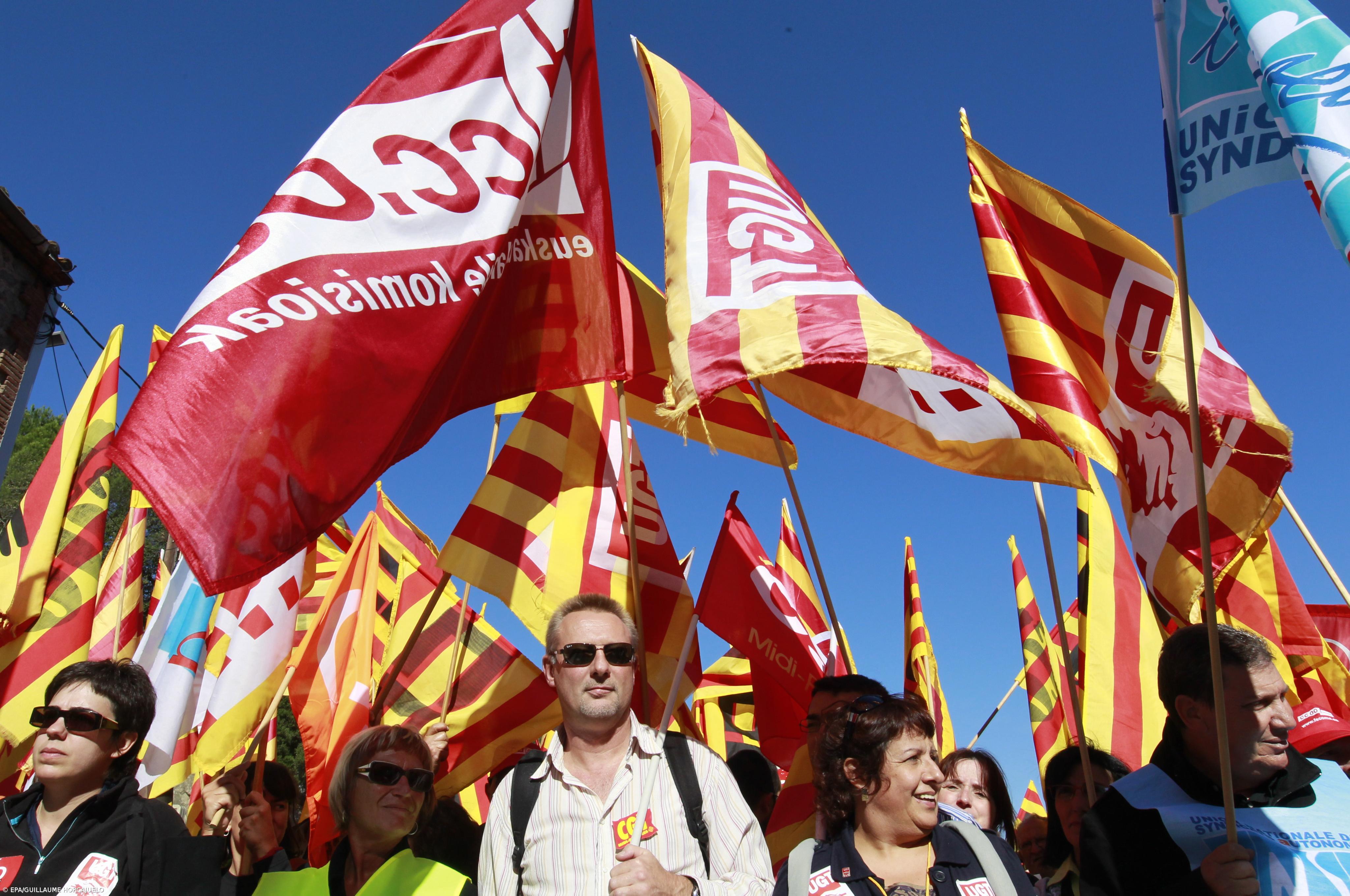 Protesto contra medidas de austeridade fez-se ouvir na Europa – Imagem 1