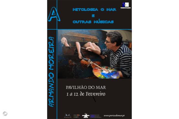 Pintura de Armando Moreira nas Portas do Mar – Imagem 1