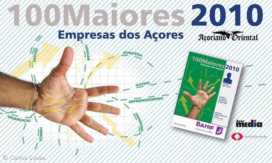 Revista 100 Maiores Empresas dos Açores 2010 lançada segunda-feira – Imagem 1