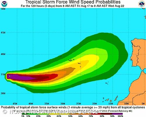 Proteção Civil alerta para passagem de tempestade tropical Gordon na segunda-feira – Imagem 1