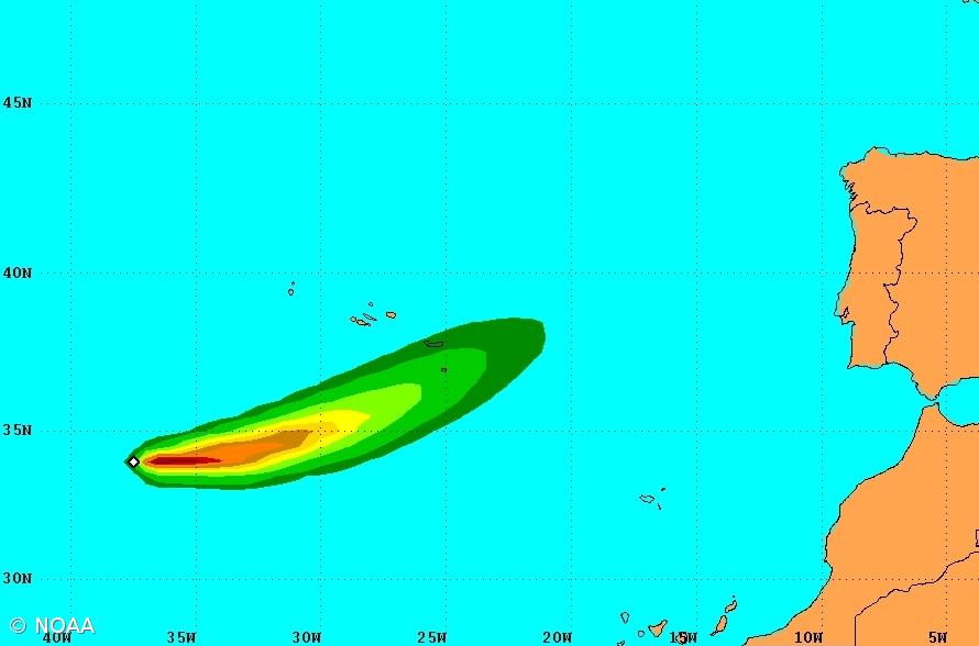 Furacão Gordon passa a Categoria II na aproximação aos Açores – Imagem 1