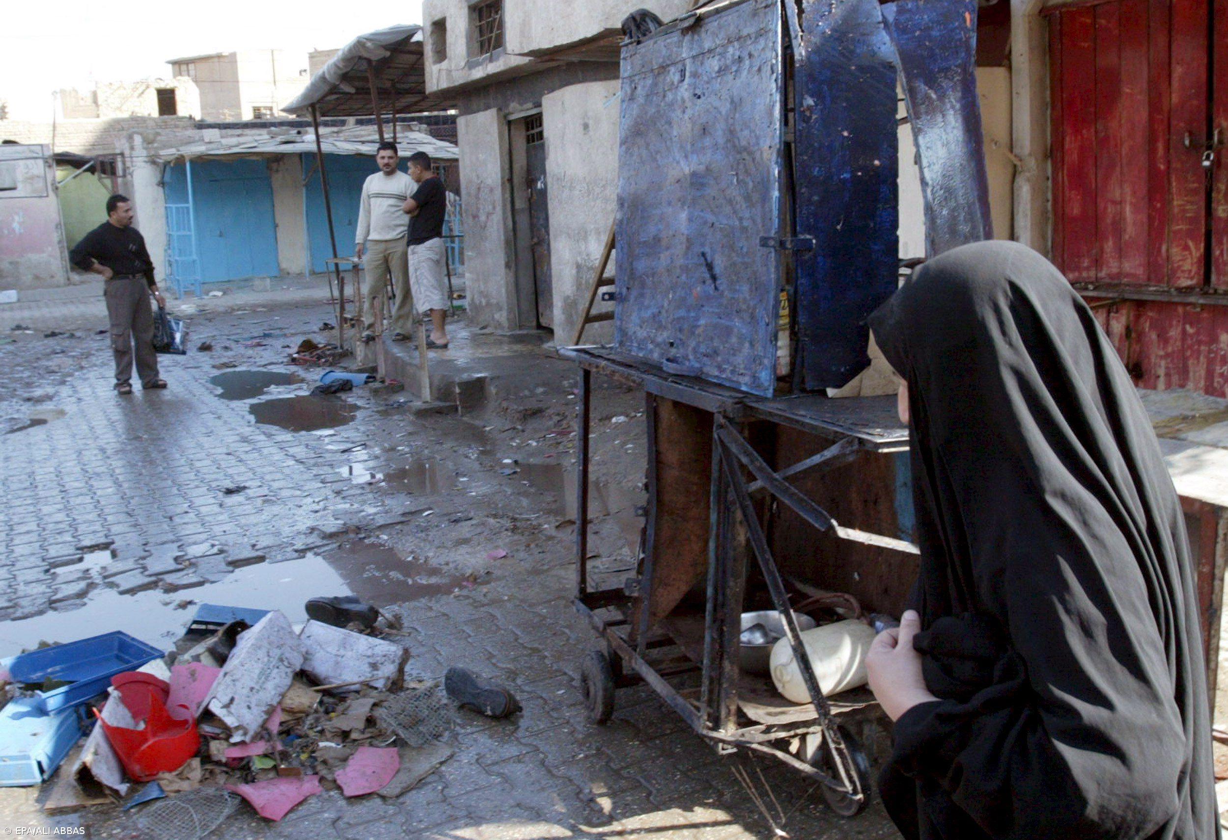 Pelo menos oito mortos em atentado no centro de Bagdad – Imagem 1