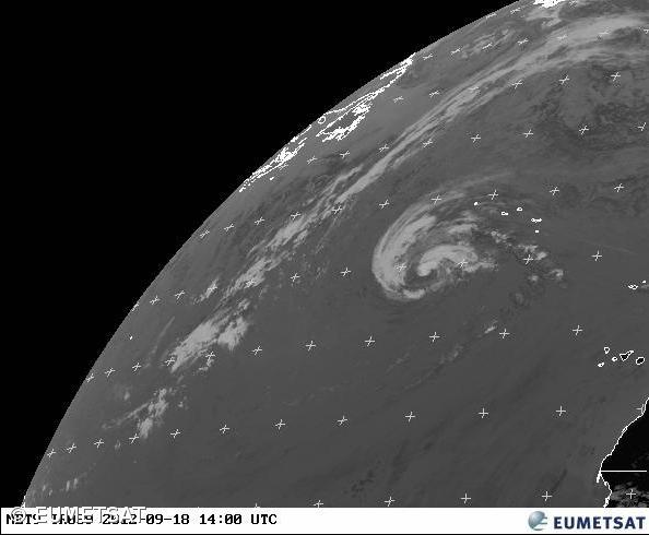 Mau tempo no Grupo Ocidental com aproximação da tempestade tropical Nadine – Imagem 1