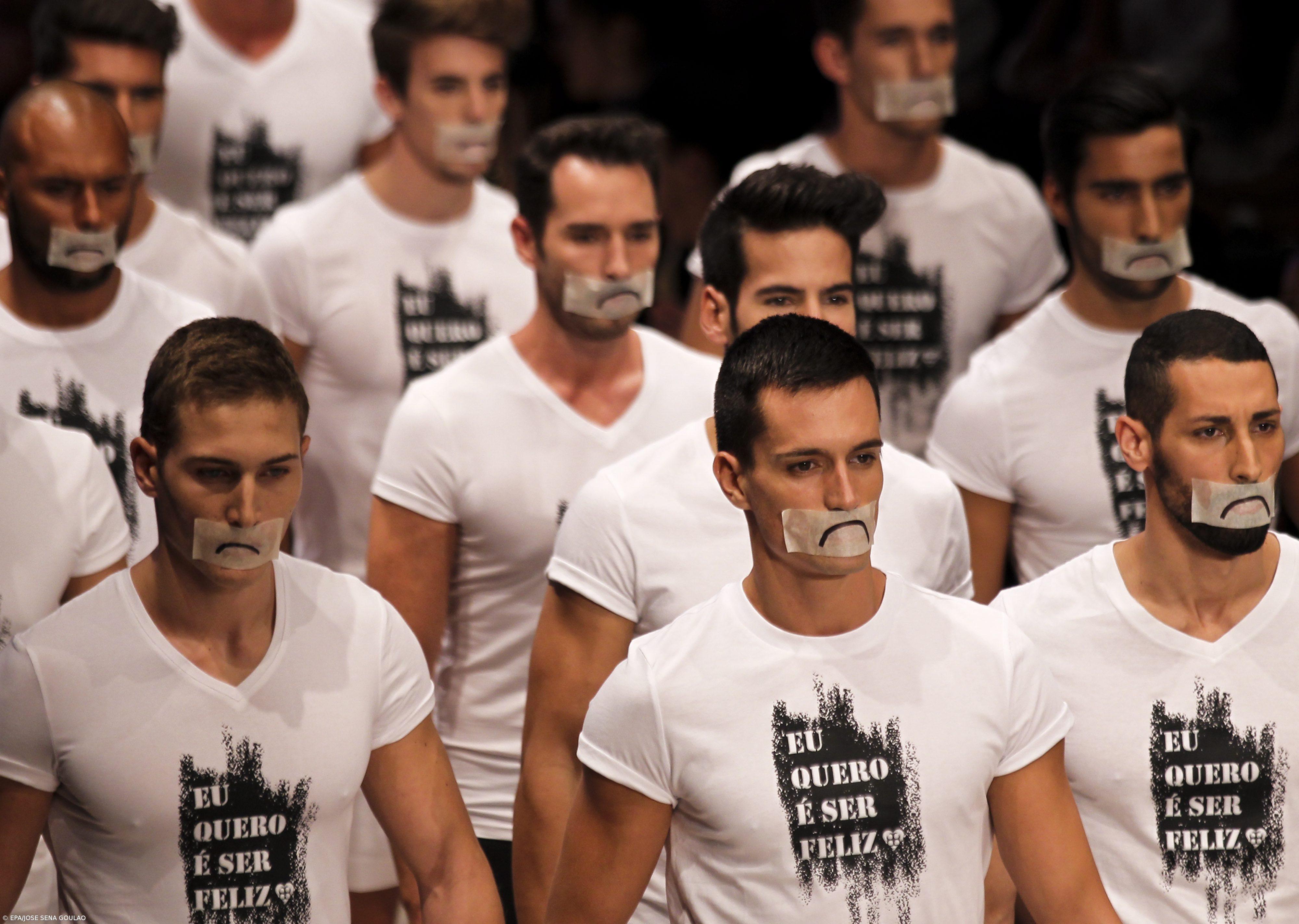 Onda de protestos chegou à 'passerelle' da ModaLisboa – Imagem 1
