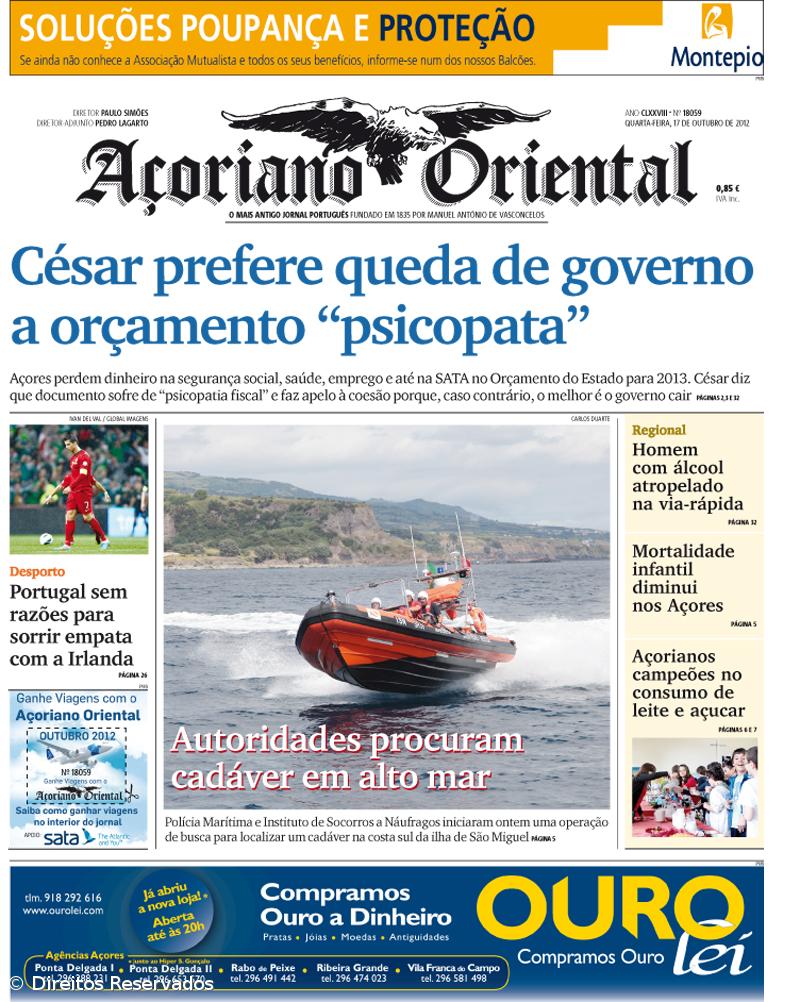 César prefere queda de governo a orçamento "psicopata" – Imagem 1