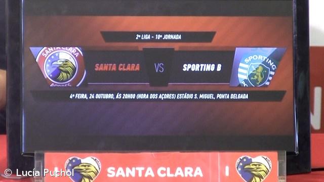 Luís Miguel perspetiva bom jogo entre Santa Clara e Sporting B – Imagem 1
