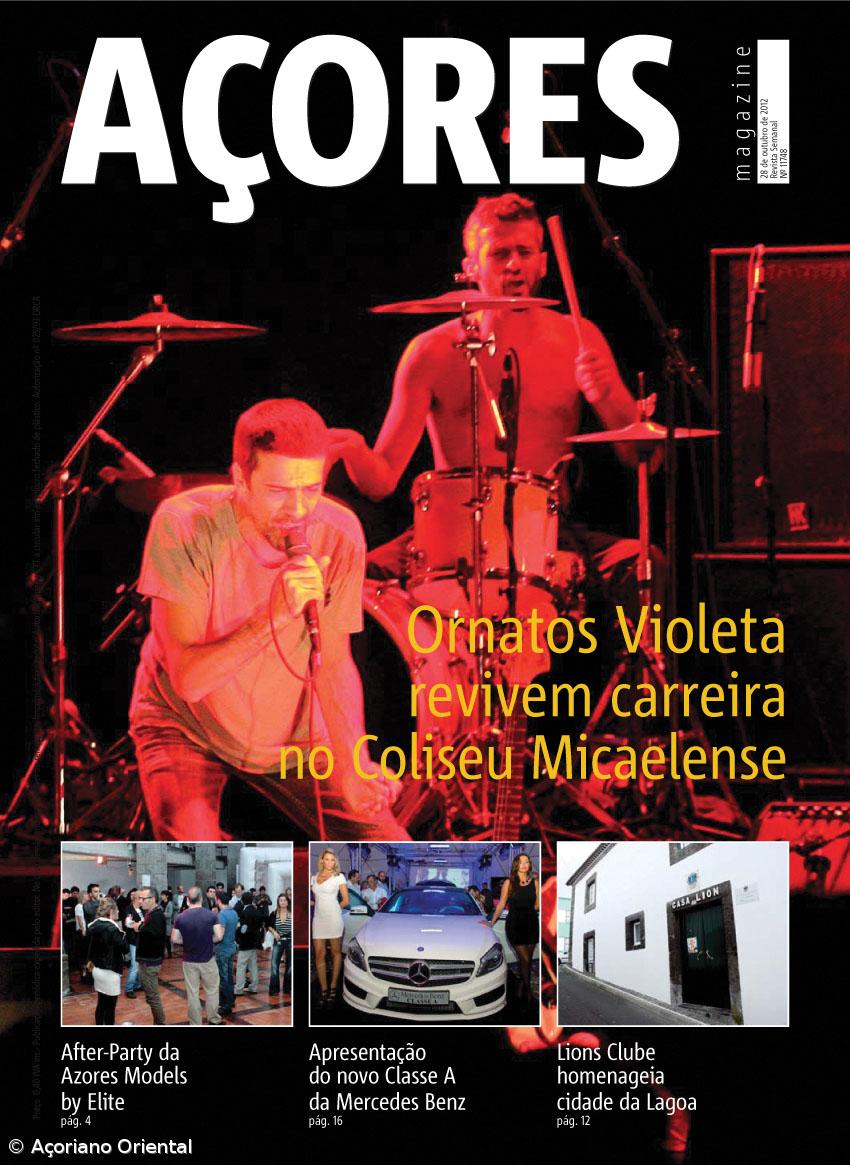 Concerto dos Ornatos Violeta em destaque na revista Açores – Imagem 1