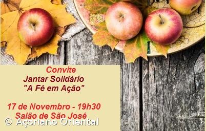 Projeto São Lucas realiza jantar solidário – Imagem 1