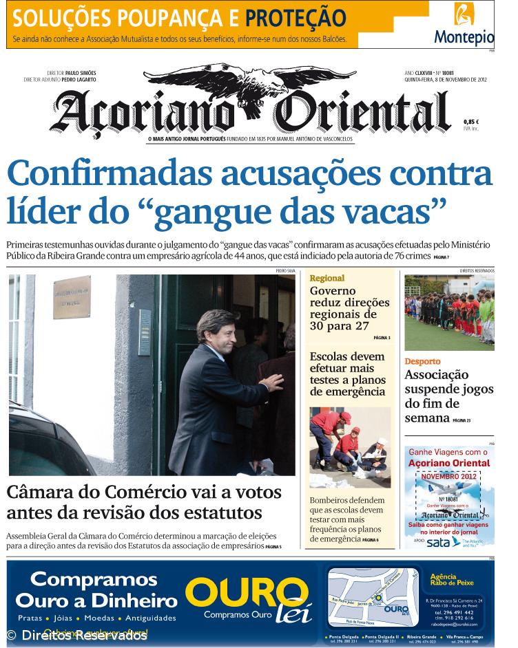 Confirmadas acusações contra líder do "gangue das vacas" – Imagem 1