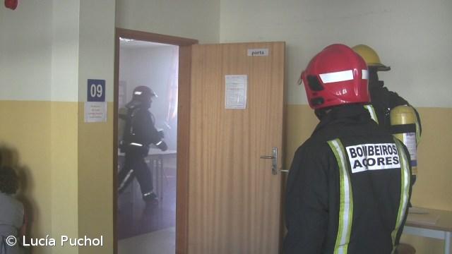 Plano de emergência de escola básica testado em simulacro – Imagem 1