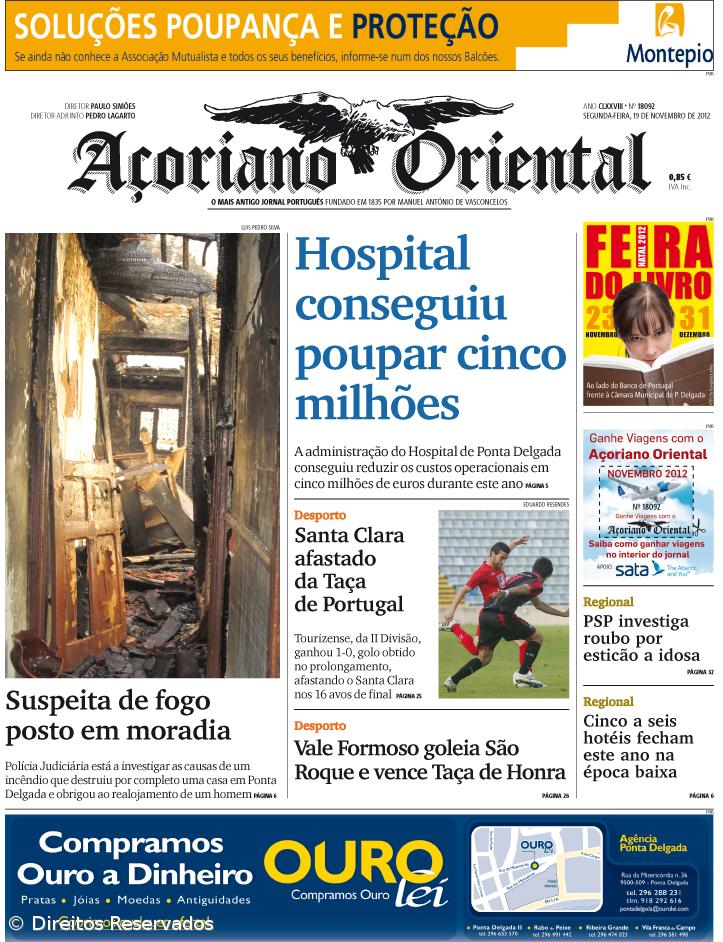 Hospital conseguiu poupar cinco milhões – Imagem 1