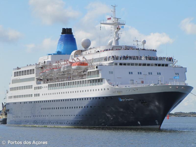  Saga Sapphire faz escala em Ponta Delgada – Imagem 1