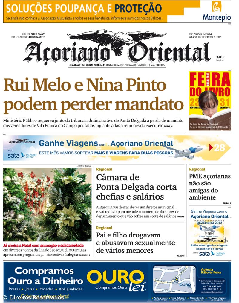 Rui Melo e Nina Pinto podem perder o mandato – Imagem 1