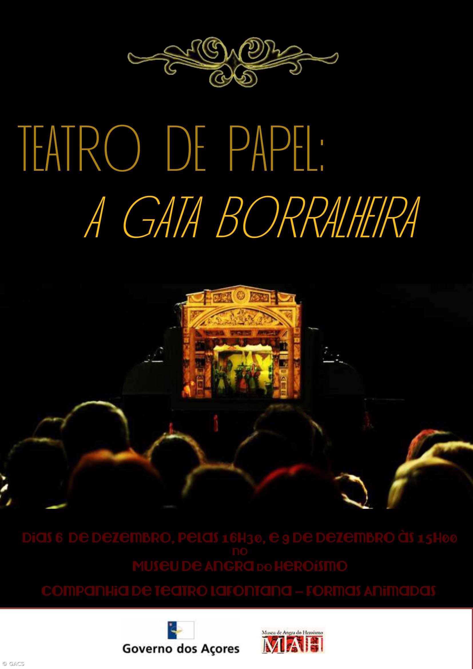 Museu de Angra do Heroísmo apresenta "A Gata Borralheira" em teatro de papel – Imagem 1