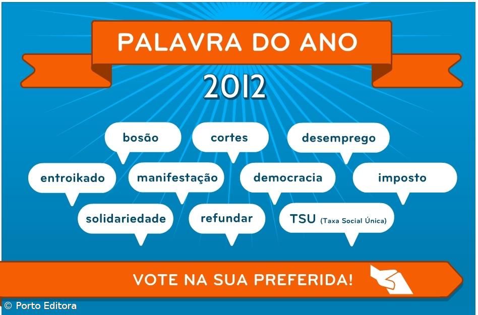 Divulgada lista das dez candidatas a "palavra do ano" – Imagem 1