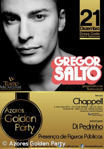 Gregor Salto na Azores Golden Party – Imagem 1
