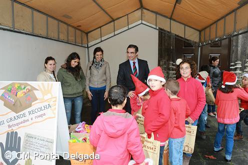 Campanha solidária "Dê a quem não tem" em Ponta Delgada – Imagem 1