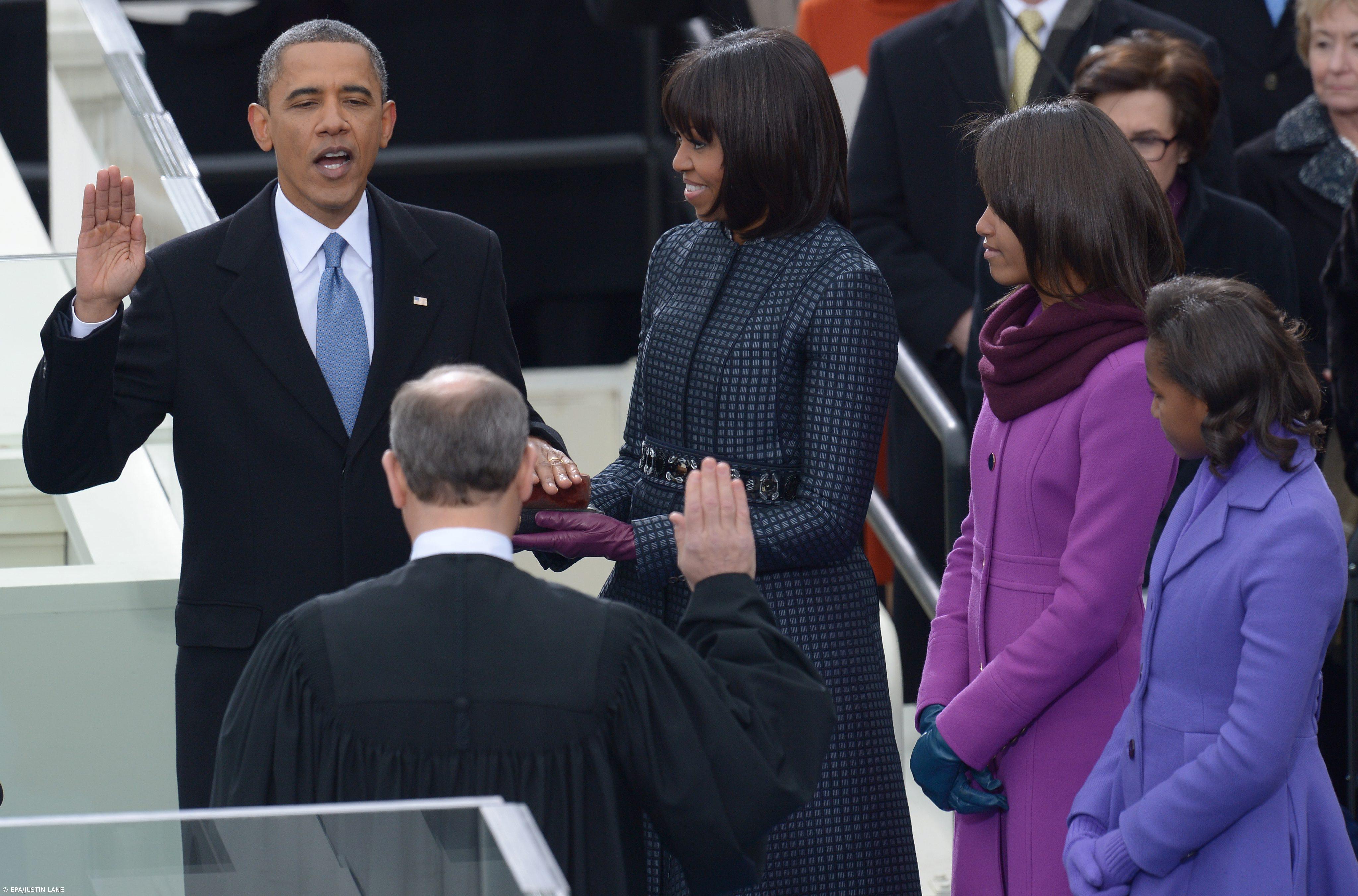 Barack Obama prestou juramento para Segundo mandato  – Imagem 1