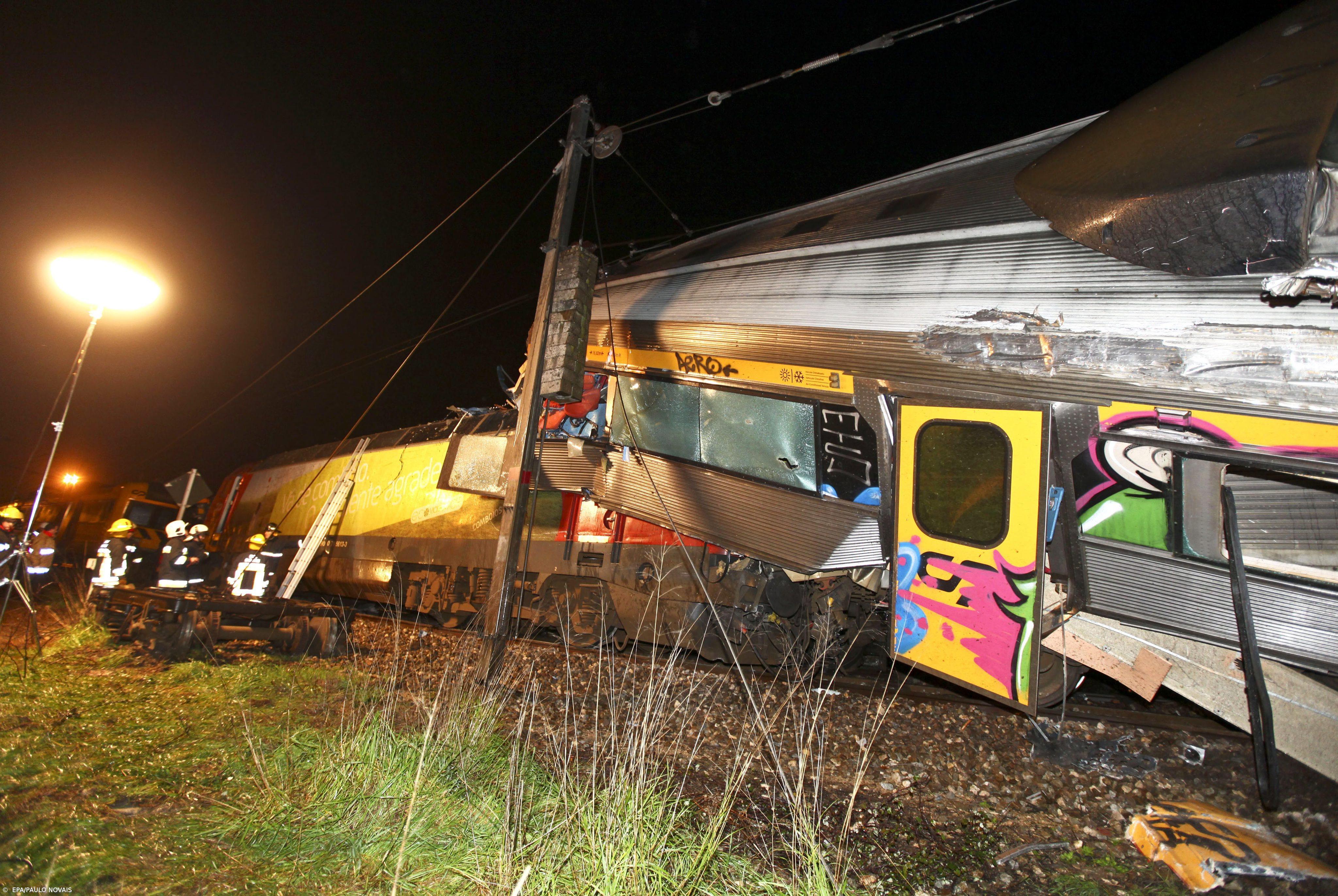 “Anomalia” após intervenção na via contribuiu para acidente de comboio em 2017, diz relatório – Imagem 1