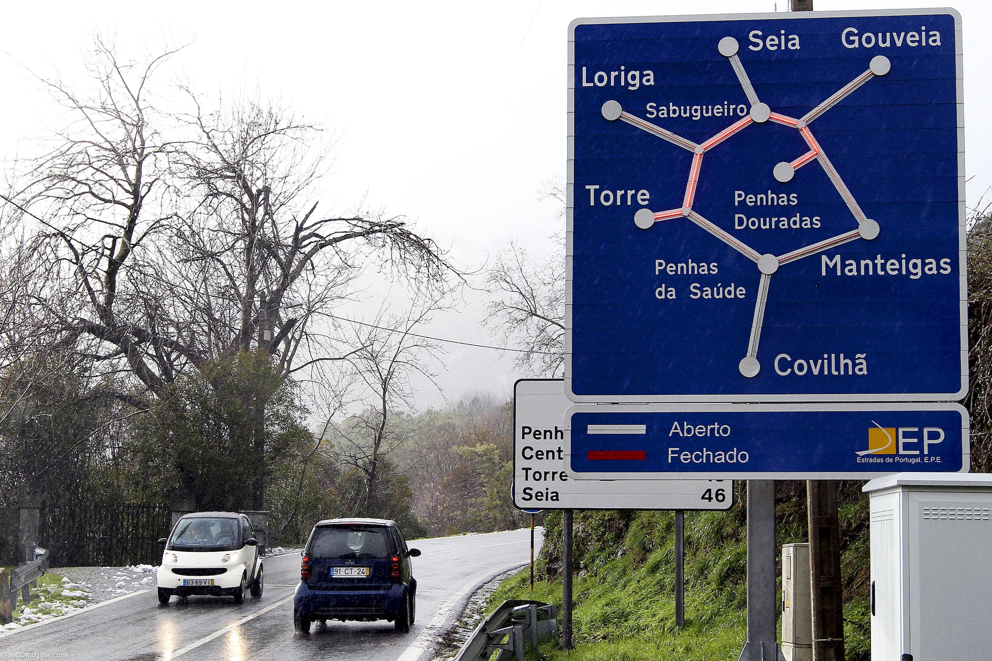 Estância de esqui da Serra da Estrela está pela primeira vez toda coberta de neve – Imagem 1