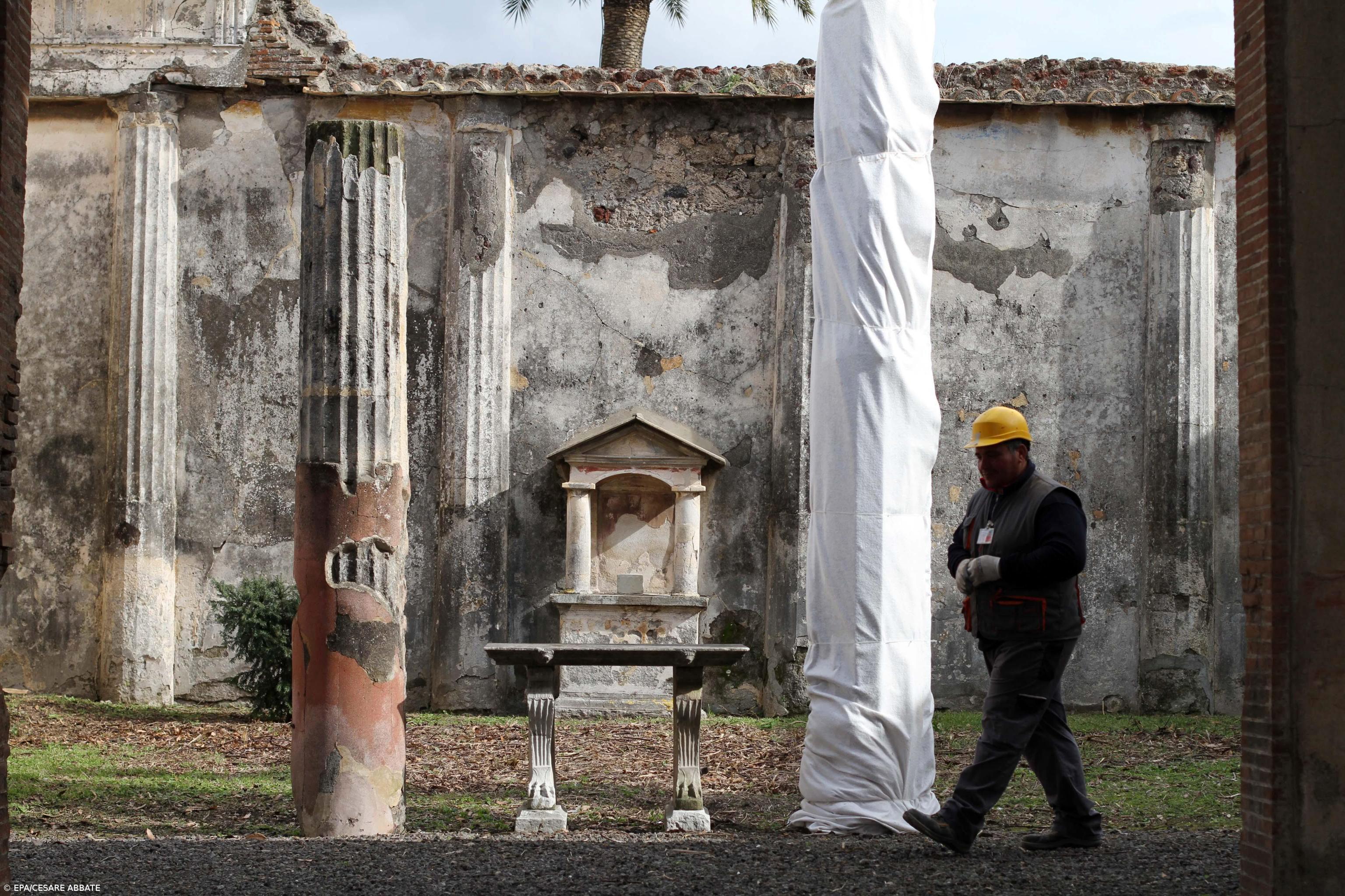 Trabalhos de recuperação de Pompeia começaram com gastos sob vigilância – Imagem 1