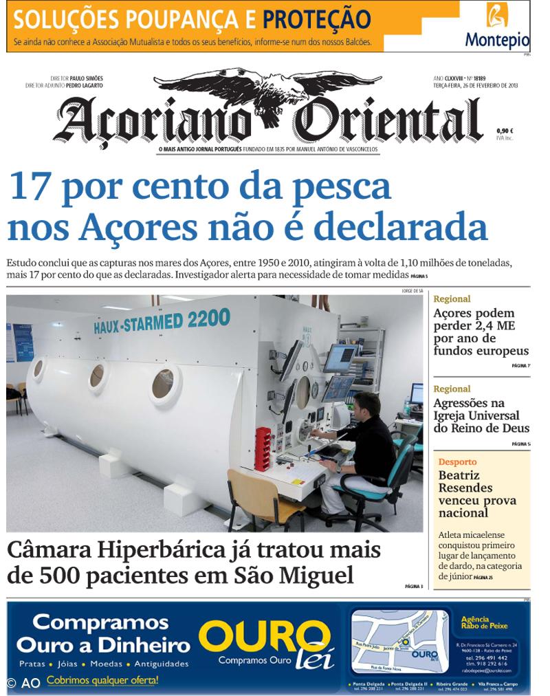 17 por cento da pesca nos Açores não é declarada – Imagem 1